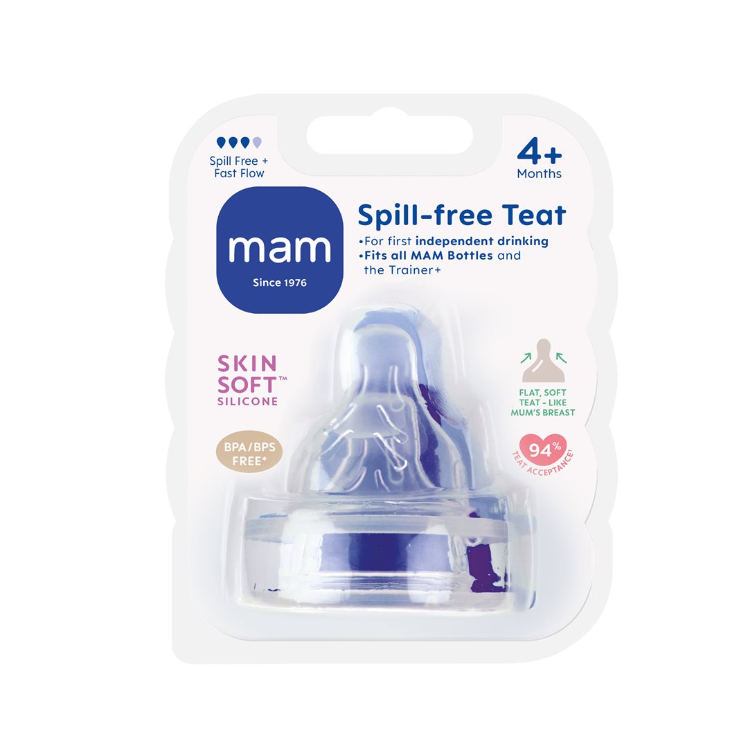 MAM Sauger tropffrei 4 Monate 2 Stk