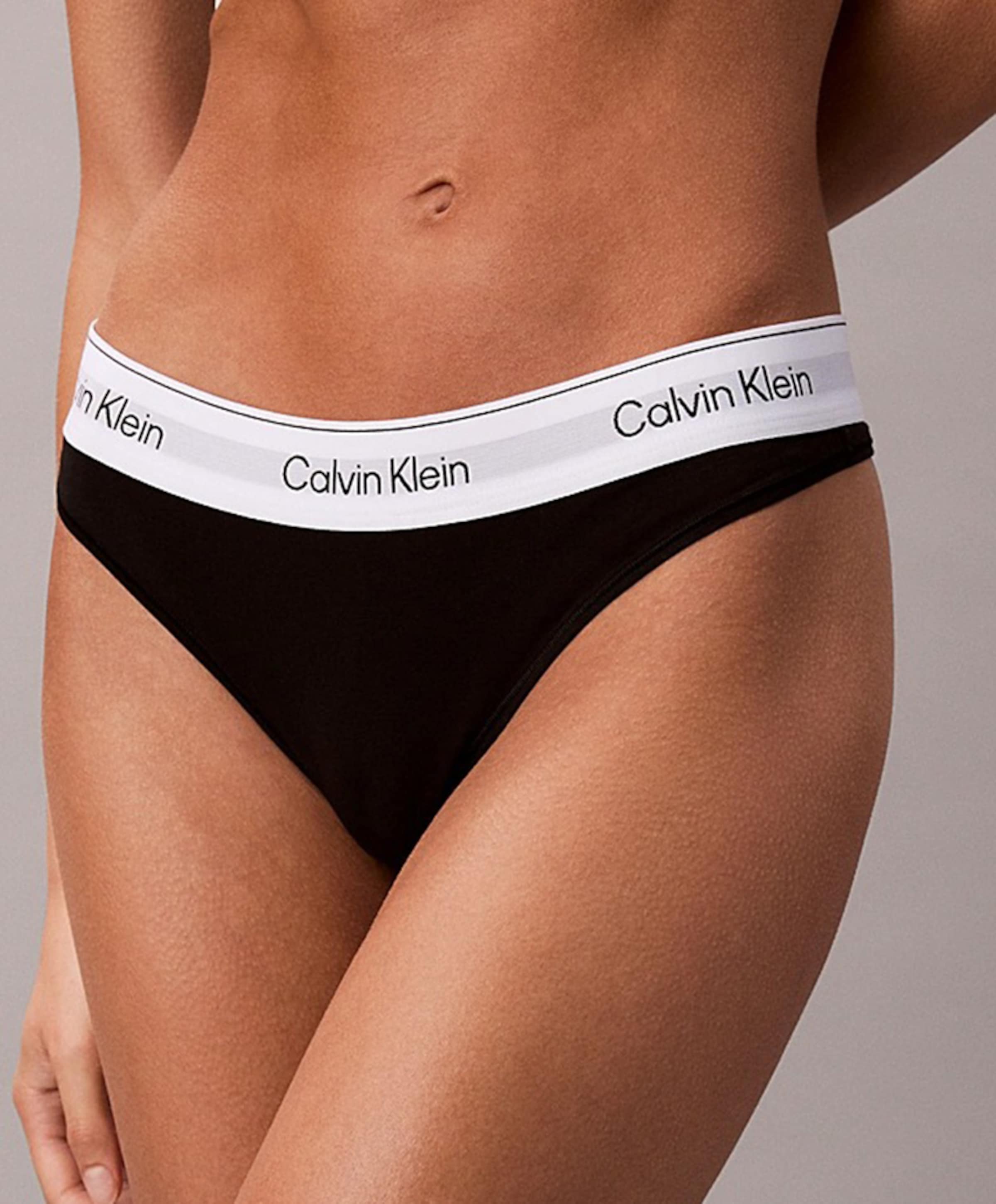 Calvin Klein Dames string zwart
