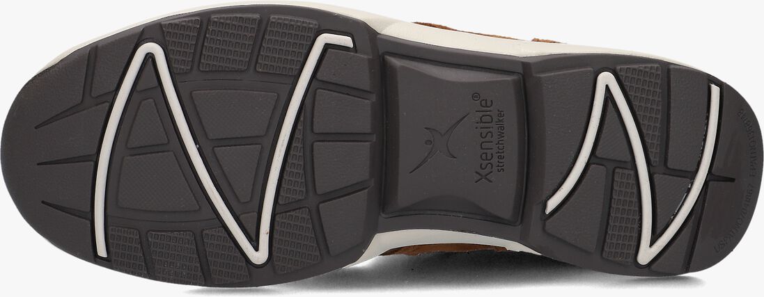 bruine xsensible hoge sneakers romagna