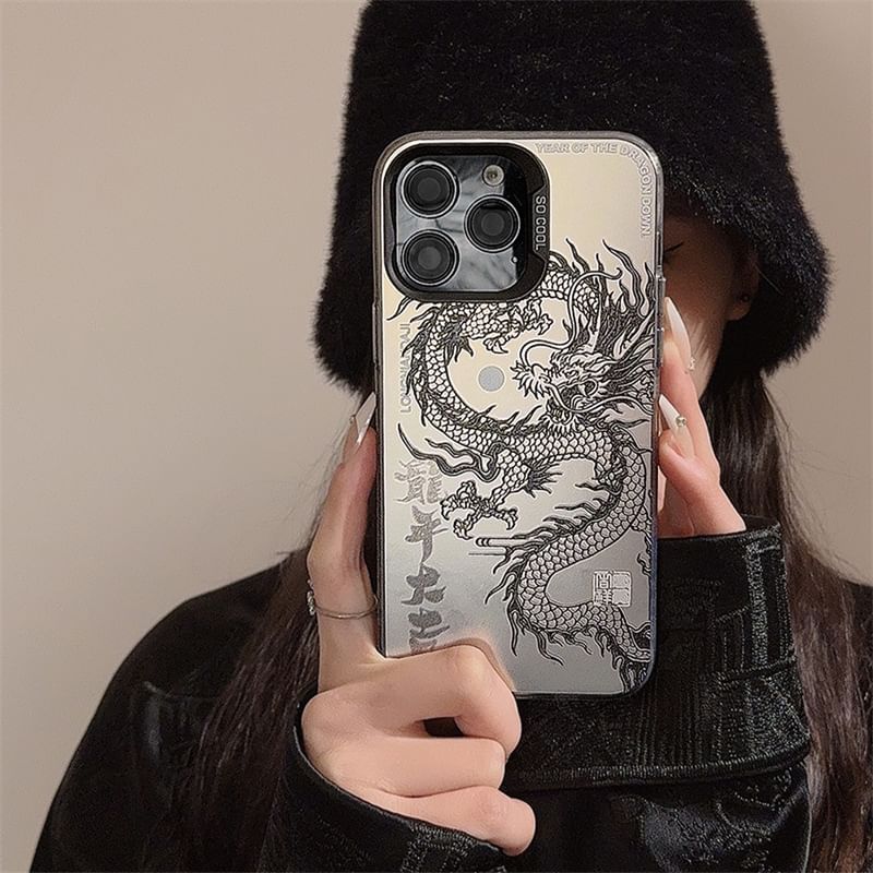 Surono - Drakentelefoonhoesje - iPhone 15 Pro Max / 15 Pro / 15 Plus / 15 / 14 Pro Max / 14 Pro / 14 Plus / 14 / 13 Pro Max / 13 Pro / 13 / 13 mini / 12 Pro Max / 12 Pro / 12 / 12 mini / 11 Pro Max / 11 Pro / 11