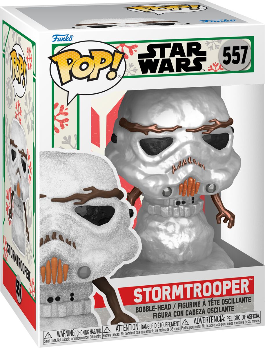 Stormtrooper de Noël - Pop! & T-Shirt - Funko Pop! n°557 | Star Wars Funko Pop!