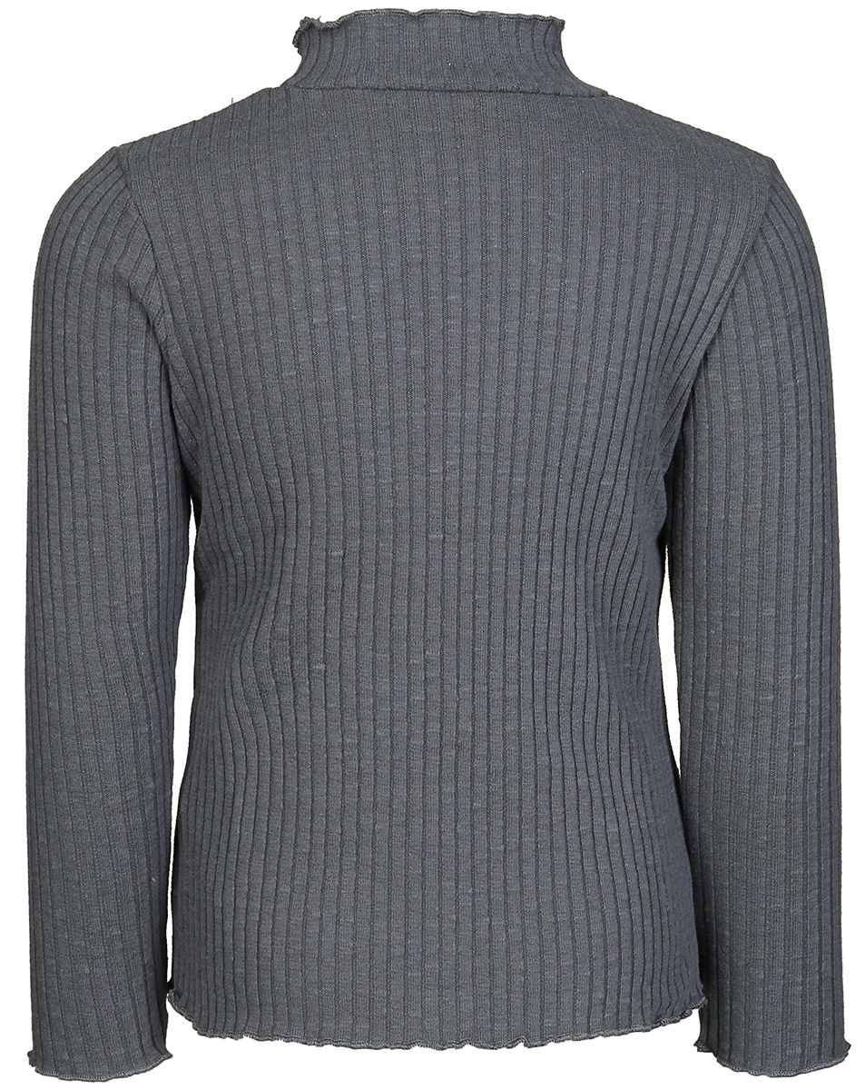 Langarmshirt BRUNO RIB in grau