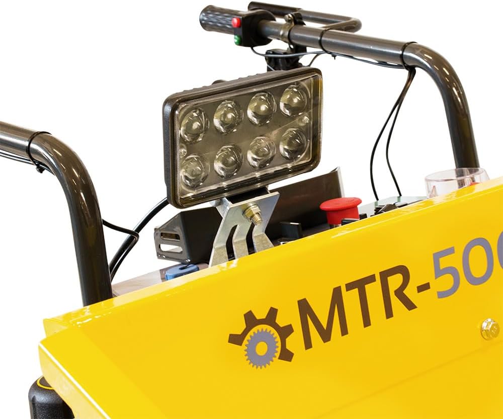 BAMATO Mini Transporter MTR-500REPRO / mit Elektroantrieb und Kipphydraulik; für Lasten bis zu 500 kg; mit integrierter LED Beleuchtung; umweltfreundlich und geräuscharm