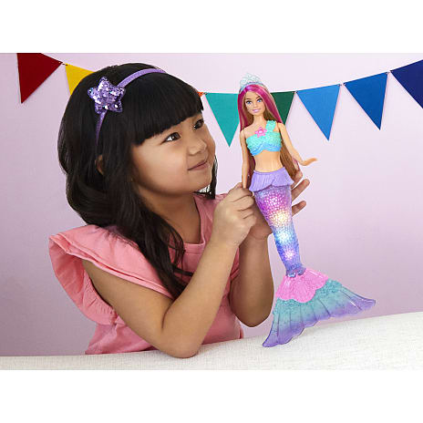 Barbie Dreamtopia Twinkle Lights havfrue dukke
