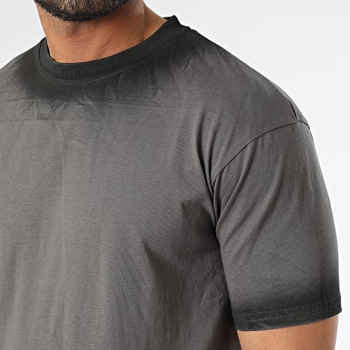 Ensemble Tee Shirt Et Short Jogging Gris Anthracite