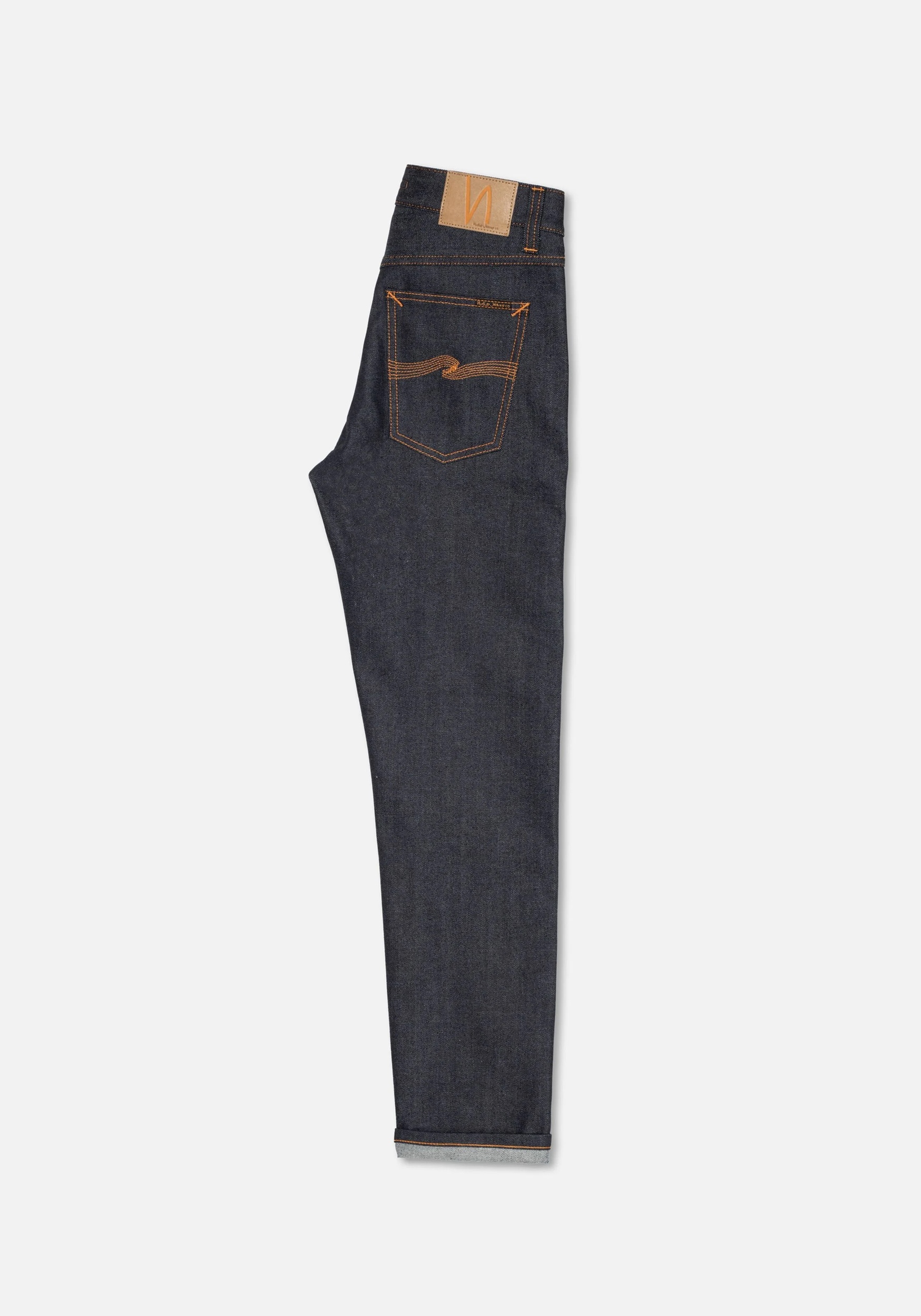 Nudie Jeans Jeans Solid Ollie Dry Japan Selvage
