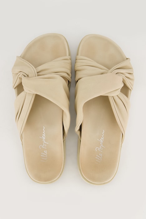 Leder-Sandalen, Doppelriemen, Weite H