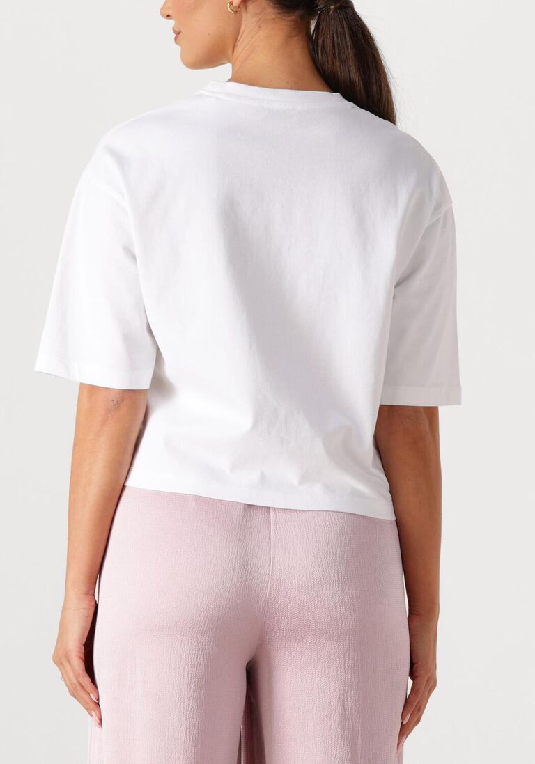 witte amaya amsterdam t-shirt baylie logo