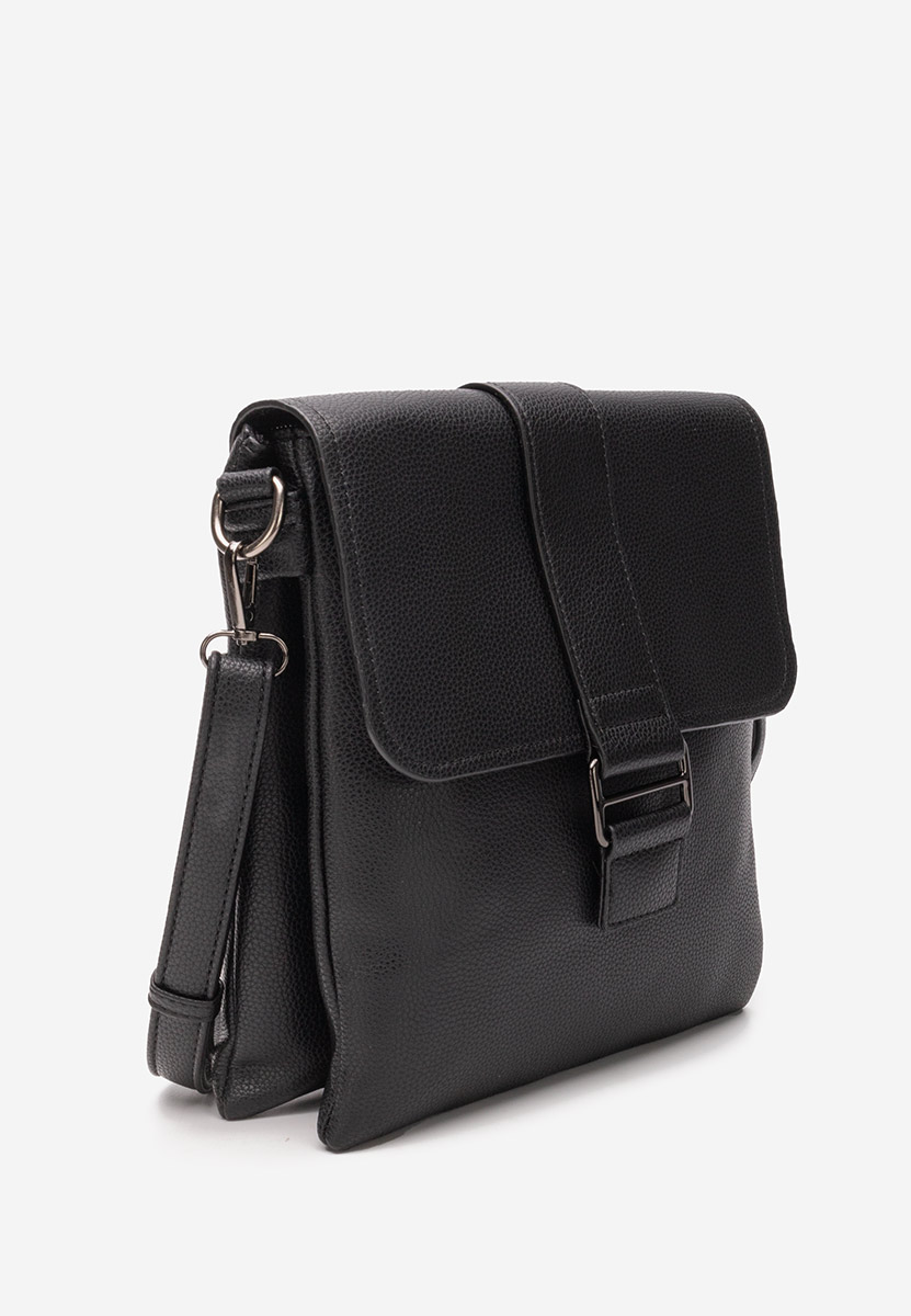 Sac bandoulière femme noire Detra