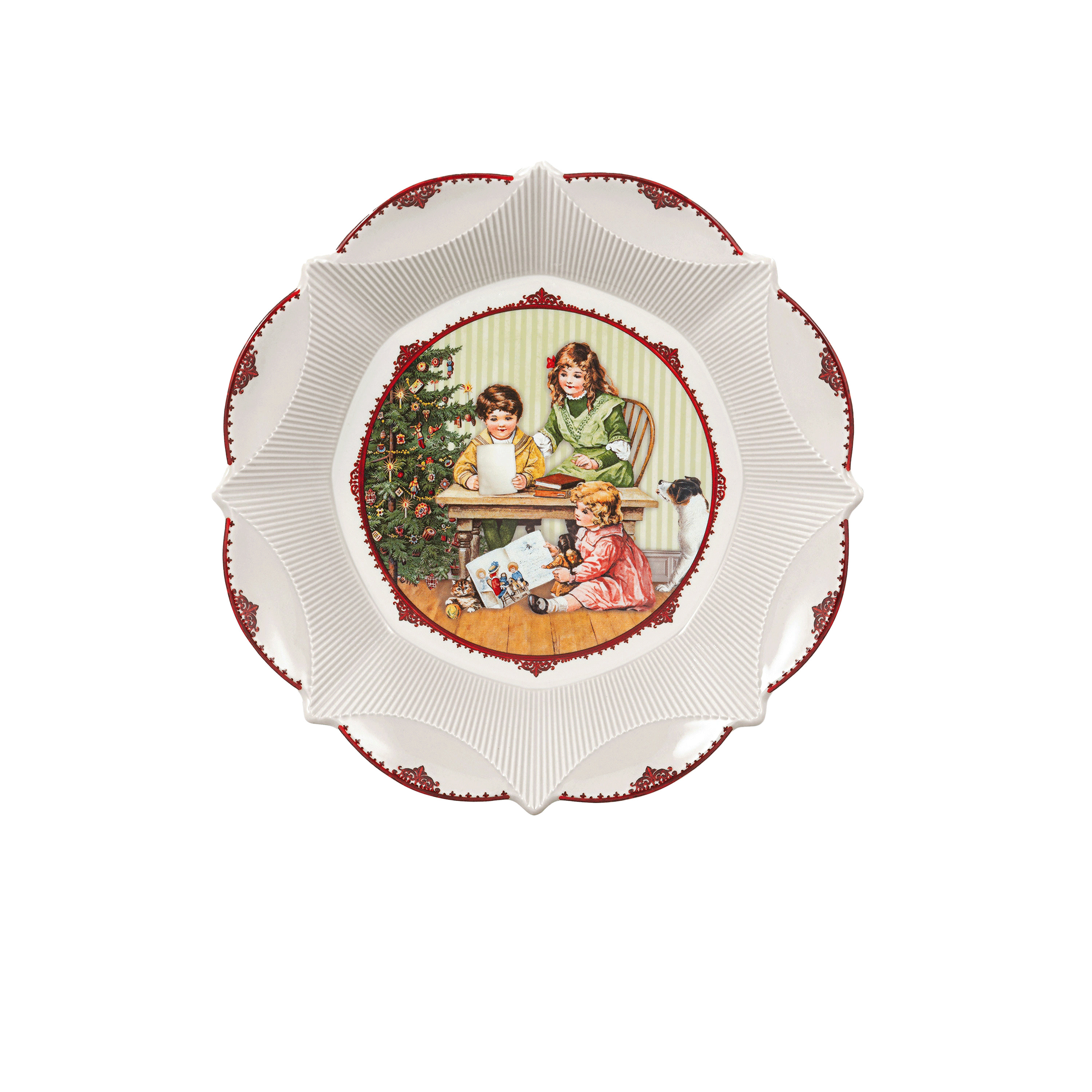 Toy's Fantasy Serving tray Multi-colored, Premium Porcelain