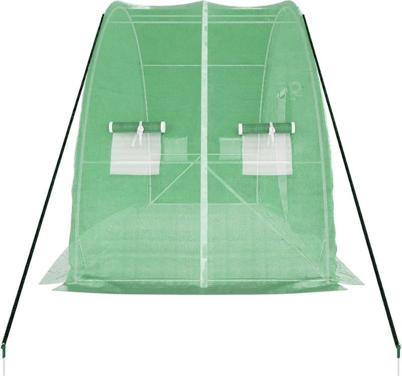 Tuinkas - Ruim - Polyetheen - Staal - UV-bestendig