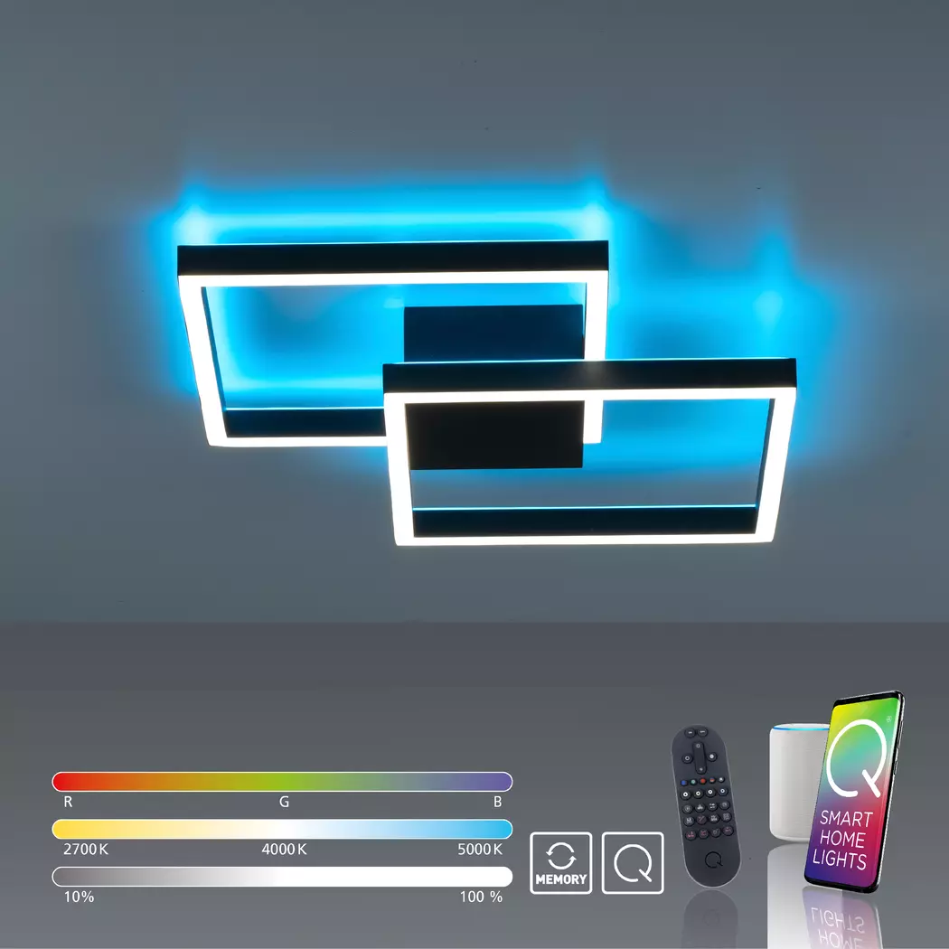 LED-Deckenleuchte Q-Marko