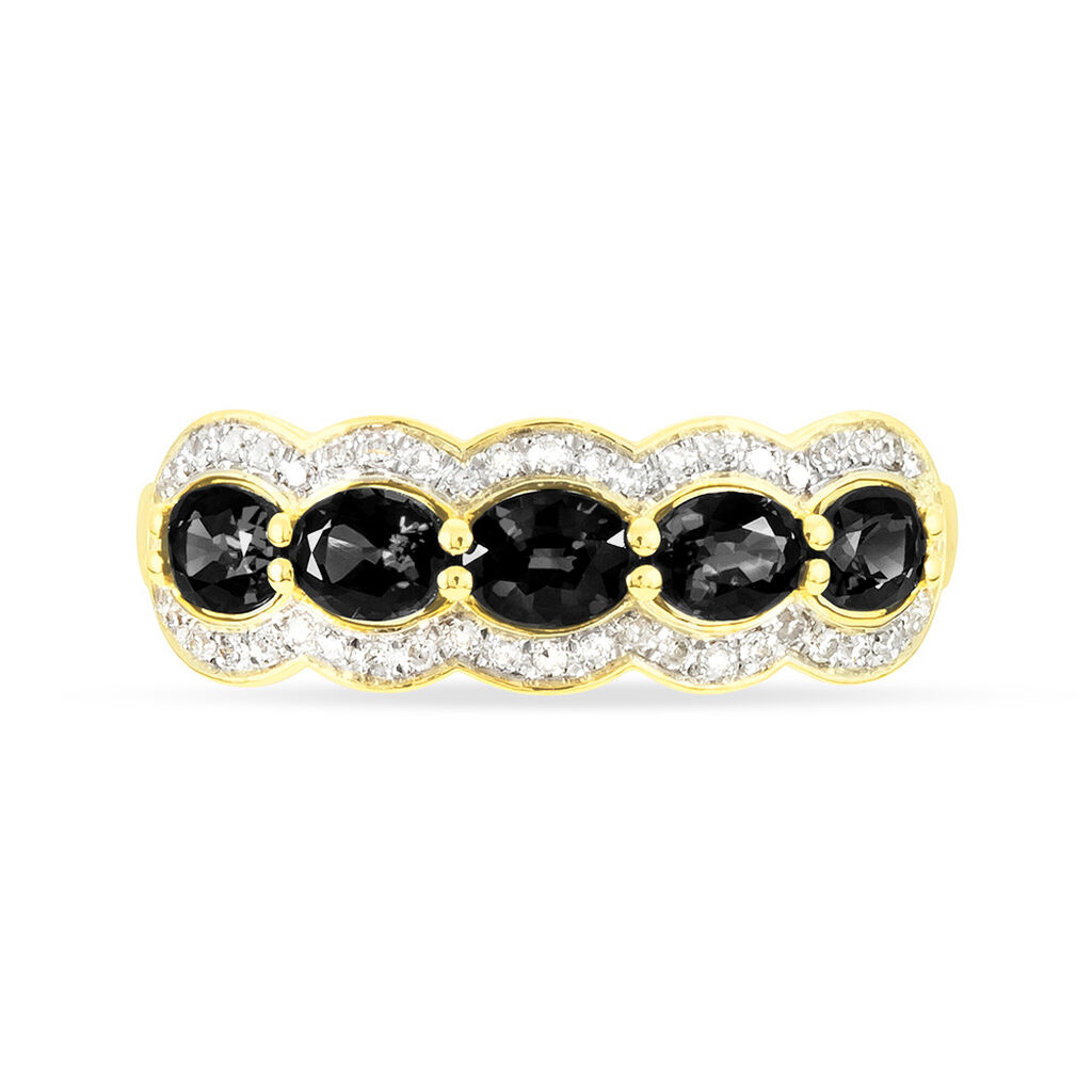 Bague Margaux Or Jaune Agate Et Diamant