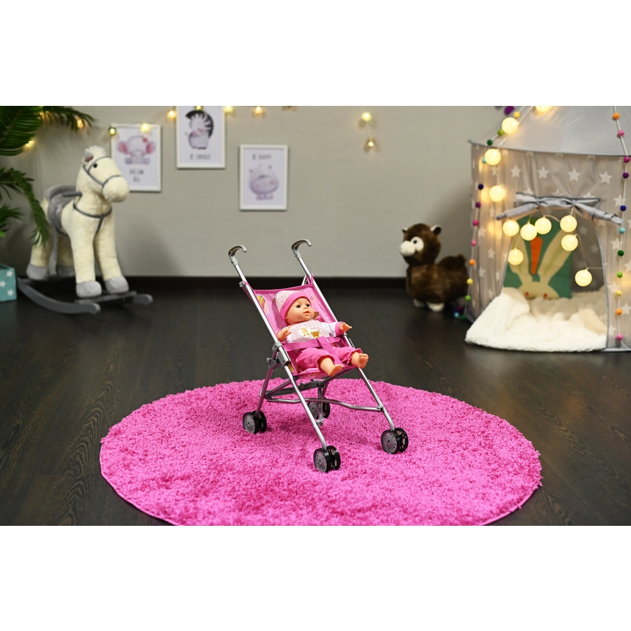 knorr toys® Puppenbuggy Sim - pink little princess