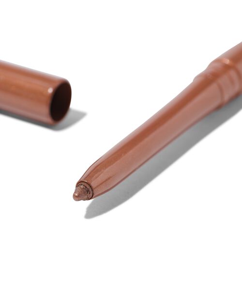 perfect eyeliner waterproof marron foncé métallisé