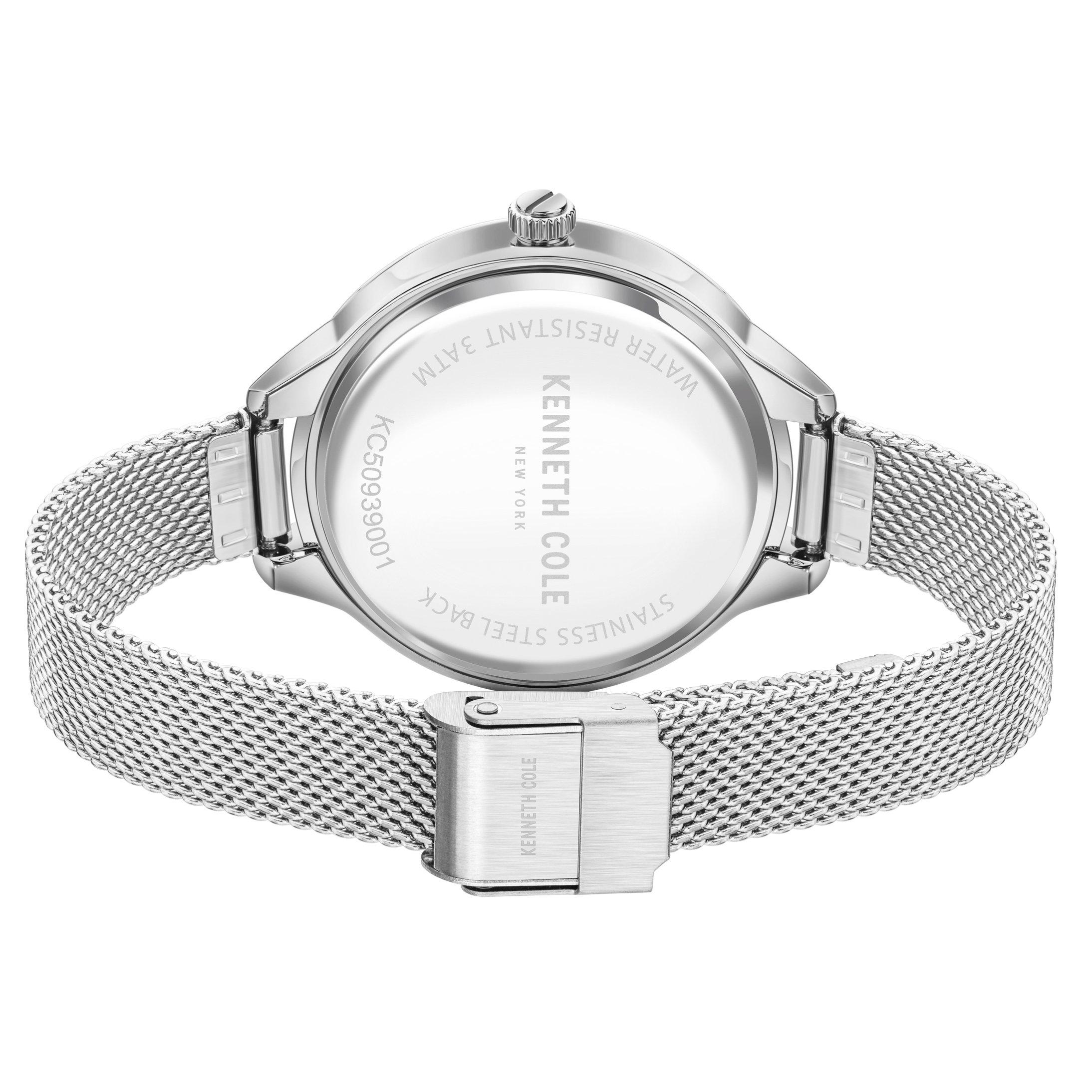 Kenneth Cole New York Dress Grey Fashion Analogue Quartz Watch