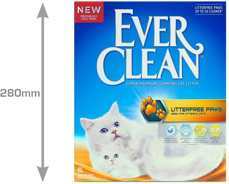 Ever Clean - Klonterende Kattenbakvulling - Natuurlijk - 99,9% Natuurlijke Materialen