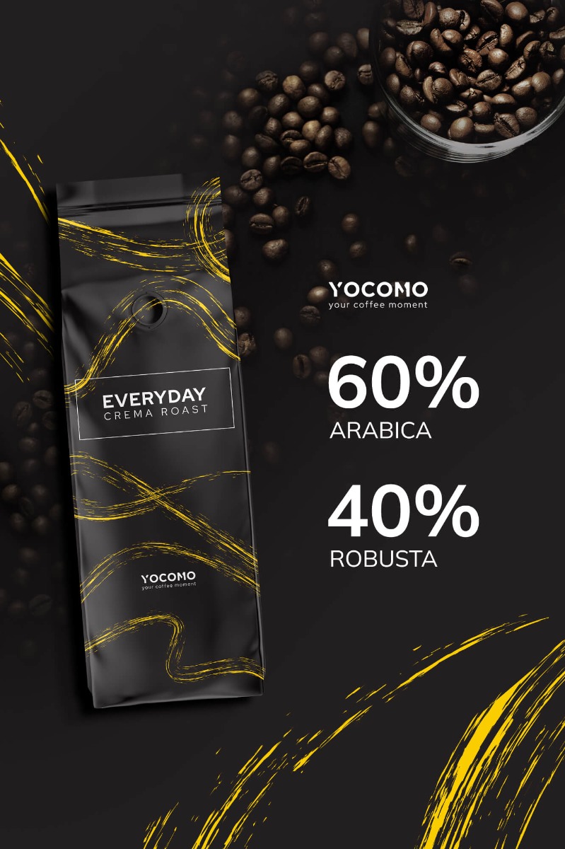 YOCOMO Everyday Crema Roast Vorteilspaket 6kg