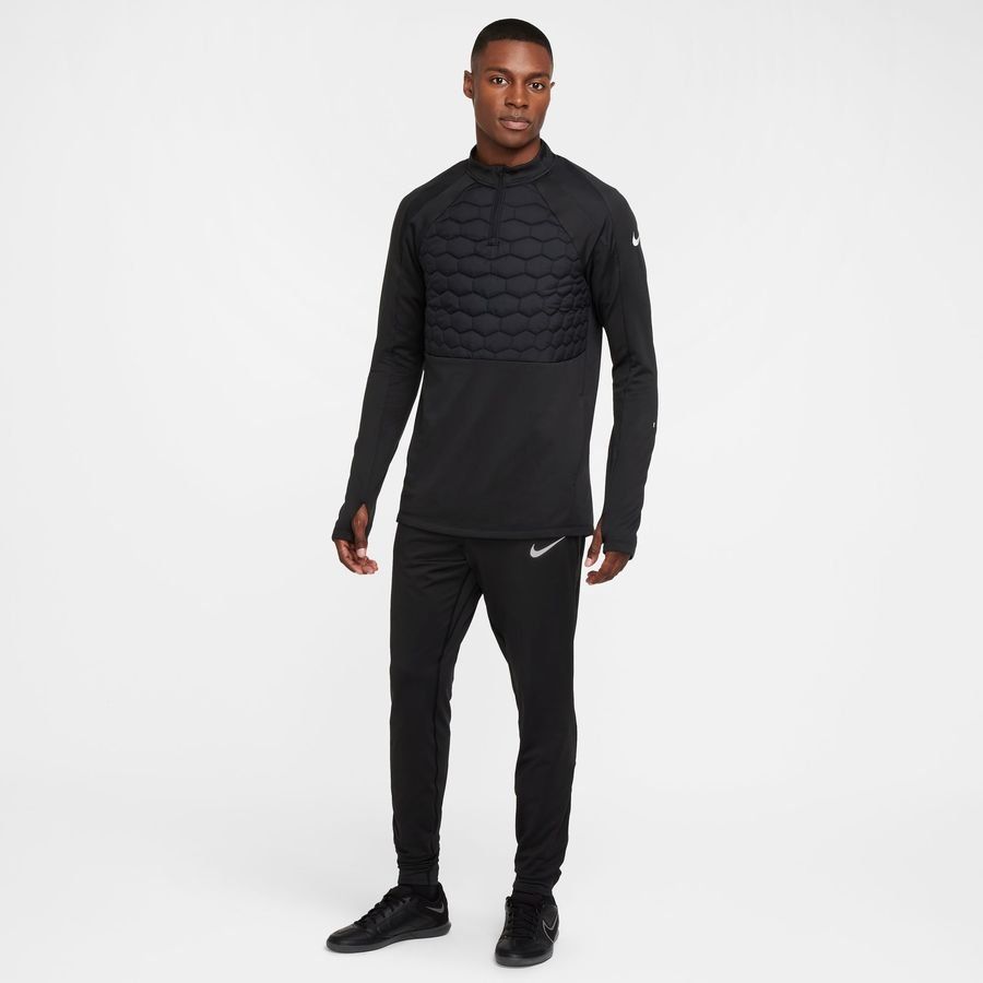 Nike Bas de Survêtement Therma-FIT Strike KPZ Winter Warrior - Noir/Argenté