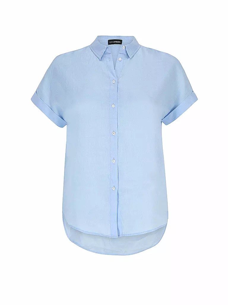 DORIS STREICH Leinenbluse hellblau