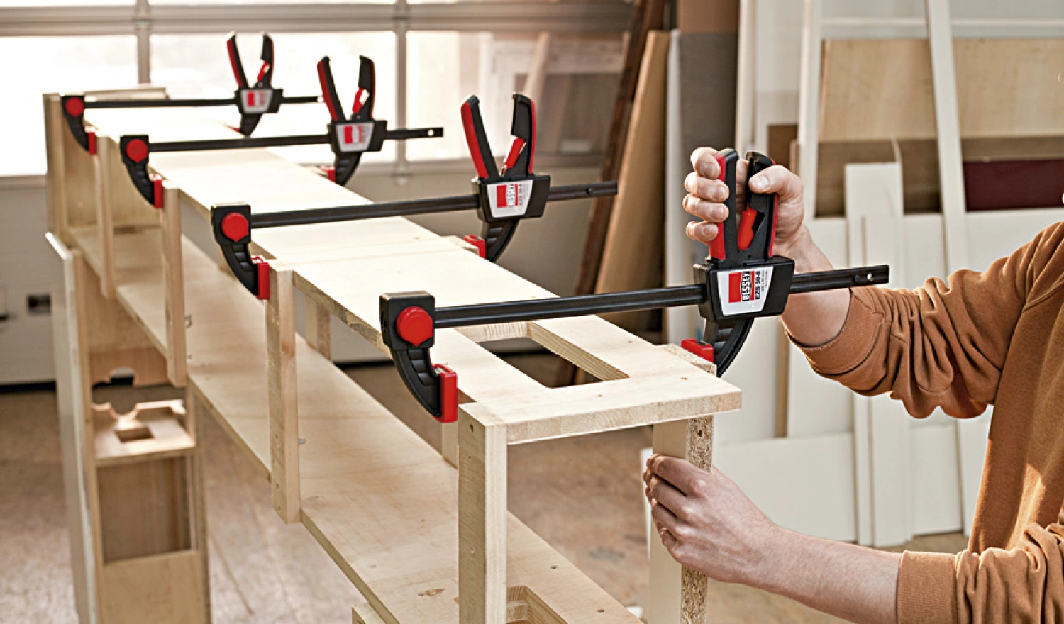 Bessey EZS908 Eenhands Lijmtang - 900 x 80mm