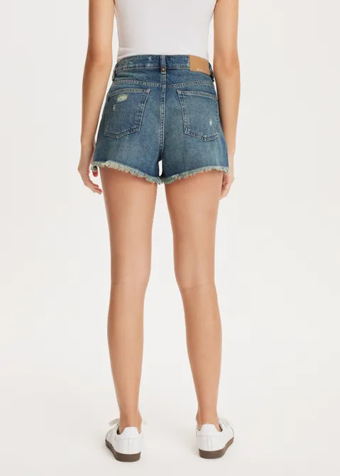 Denim short blauw (BLW.USD)