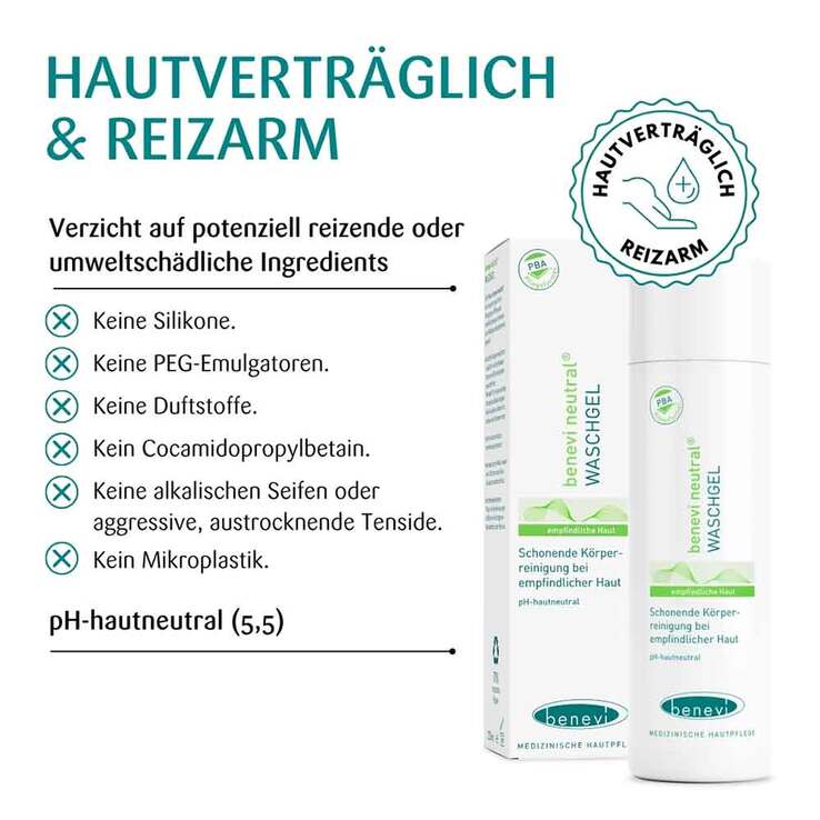 Benevi Neutral Waschgel, 200 ml