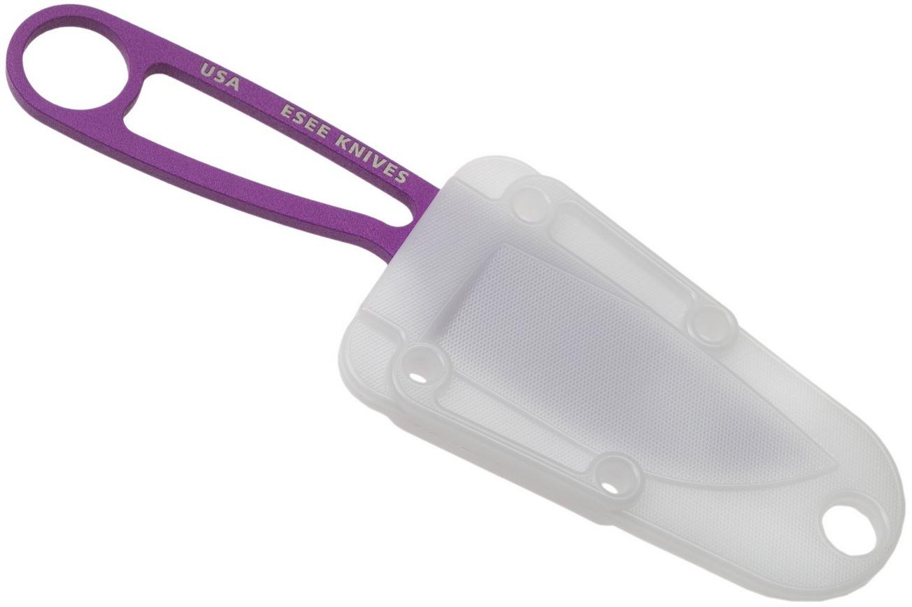 ESEE Izula Purple IZULA-PURP-KIT, survivalkit met schede en firesteel