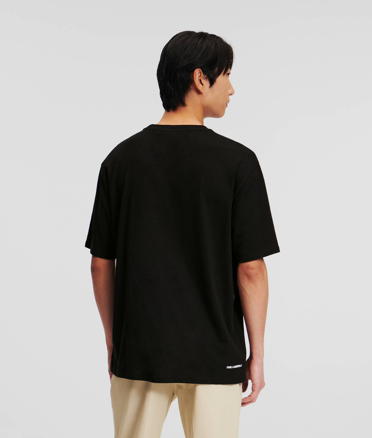 T-SHIRT À PETIT LOGO ROND
