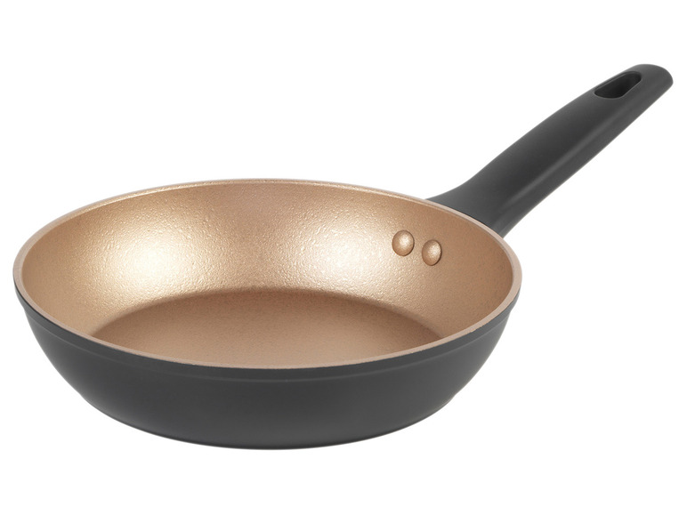 Aluminium braadpan Opulence collectie zwart/goud