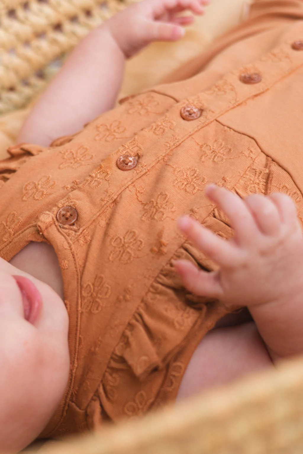 Quapi regular jumpsuit bruin