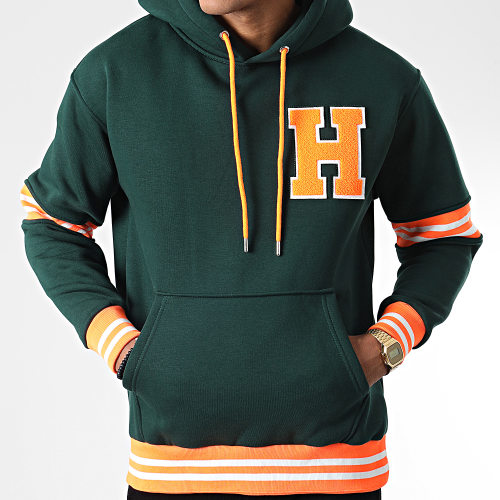 Sweat Capuche OTS-11 Vert