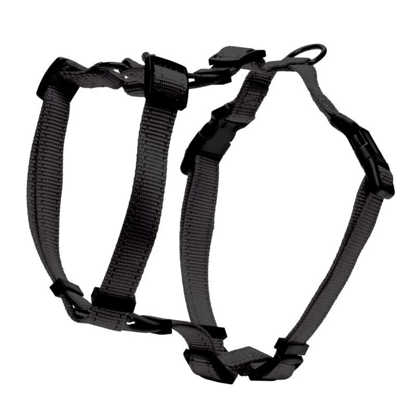 Dogman H-sele Iris svart 25mm