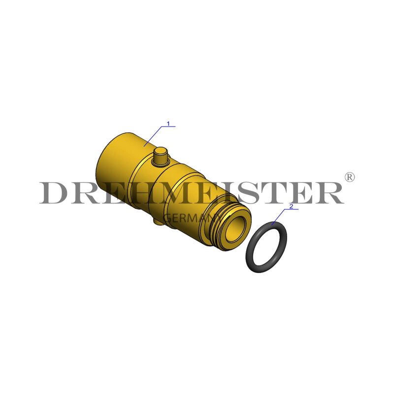 DREHMEISTER Bajonett LPG Adapter W21,8x1/14