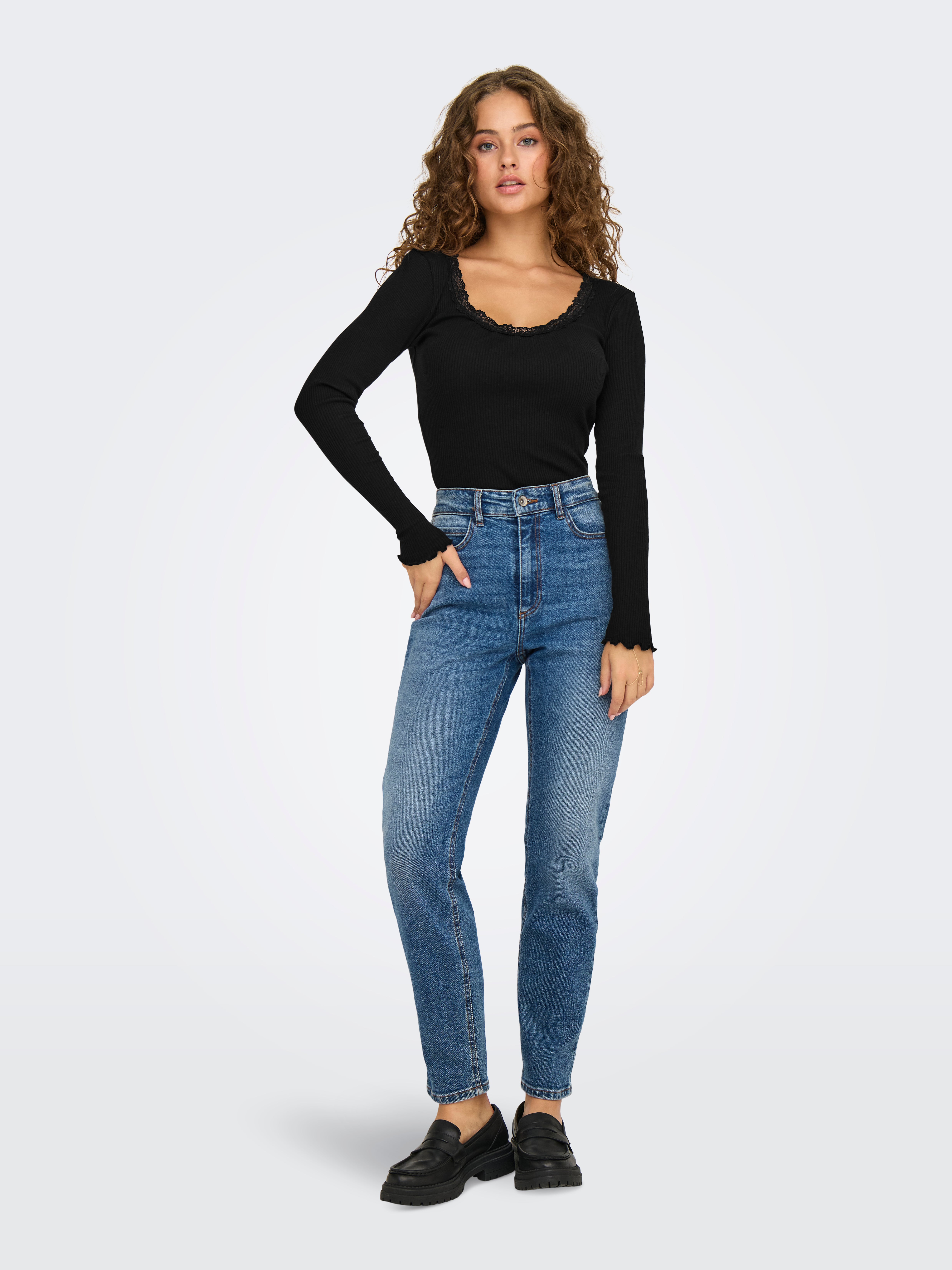 ONLXENA Top Black