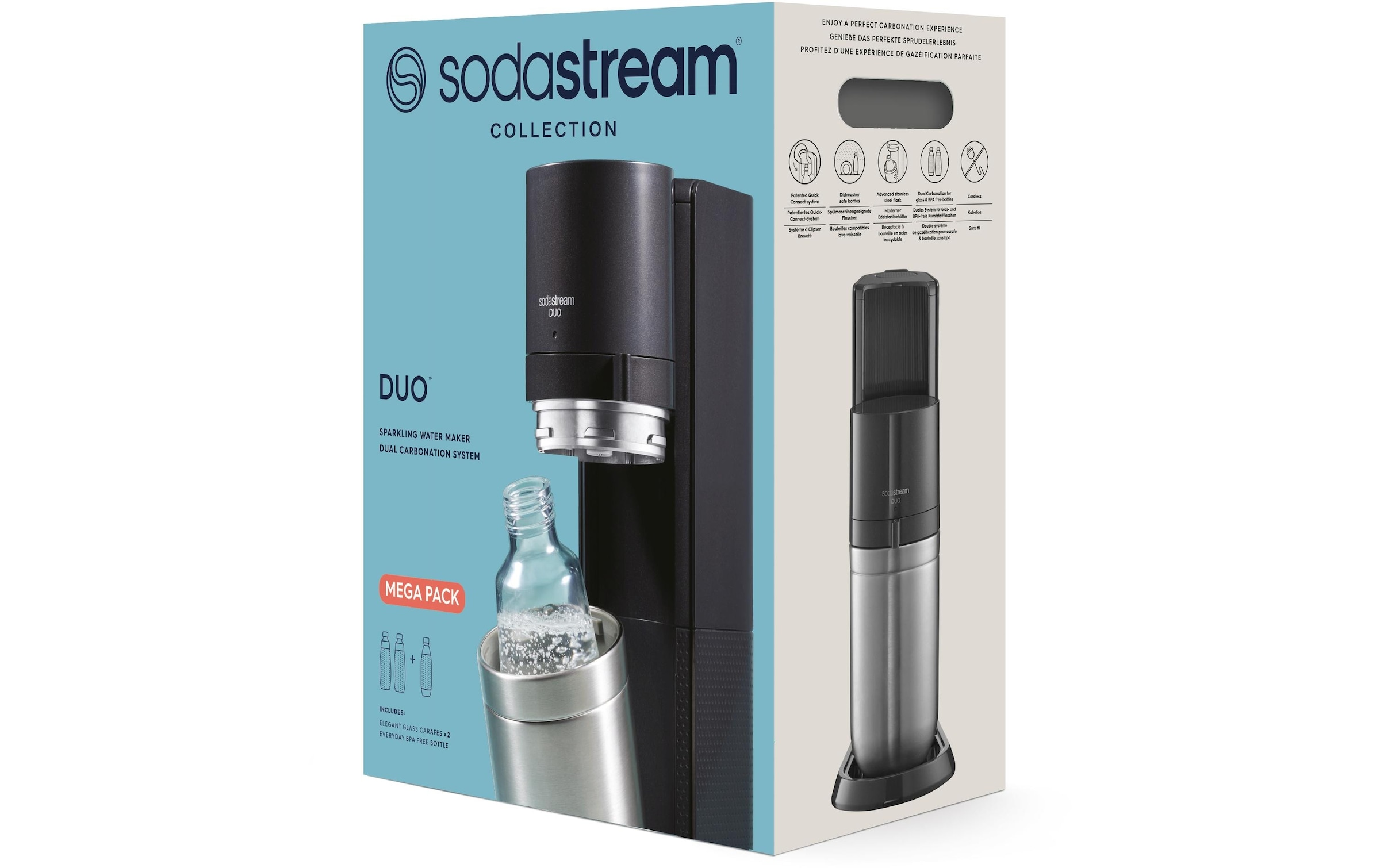 SodaStream Wassersprudler »Duo Mega«