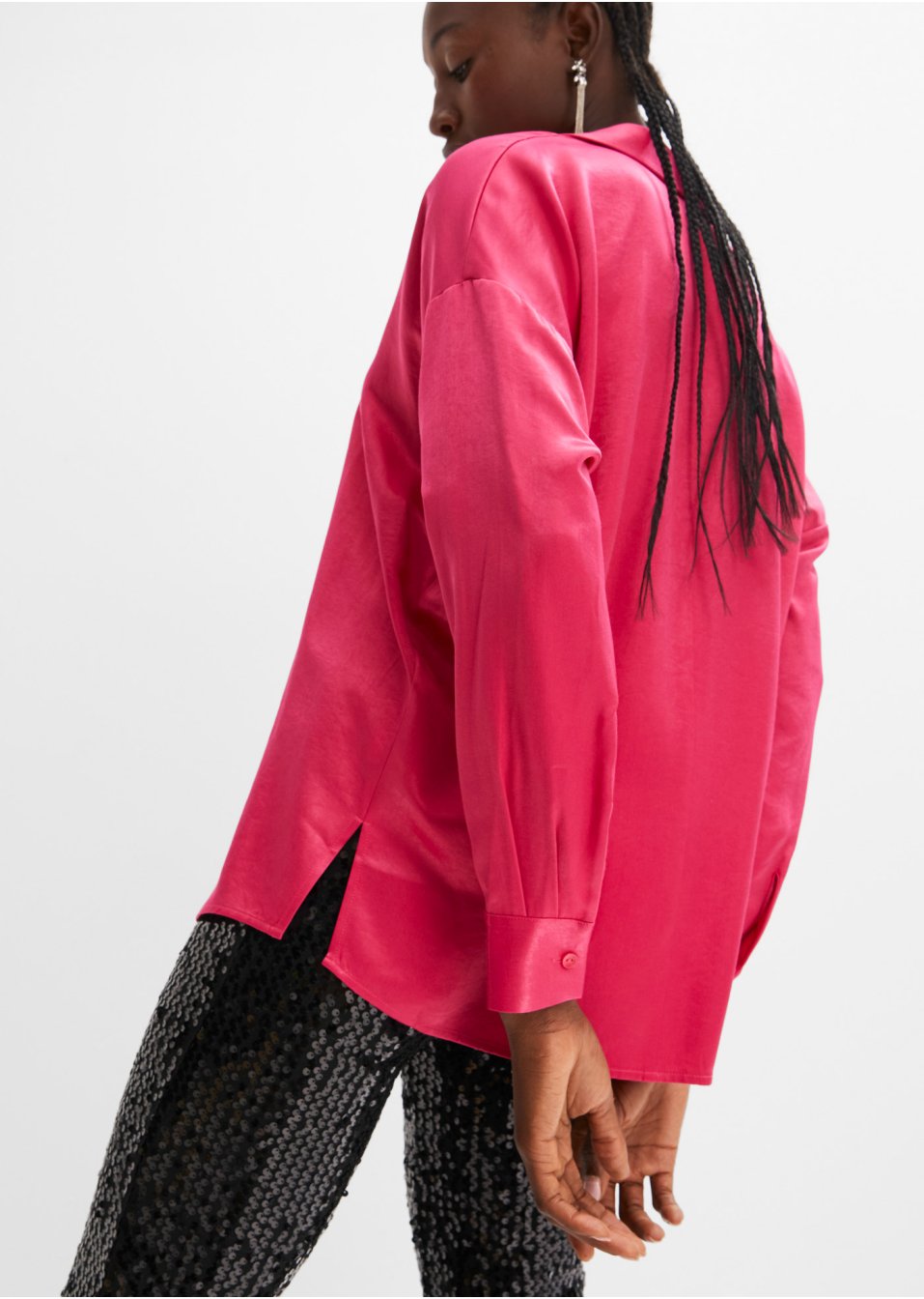 Tunique en satin