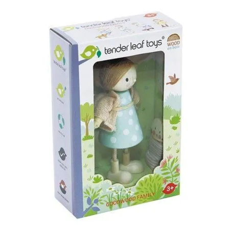 tender leaf toys Mrs Goodwood & Baby für Puppenhaus