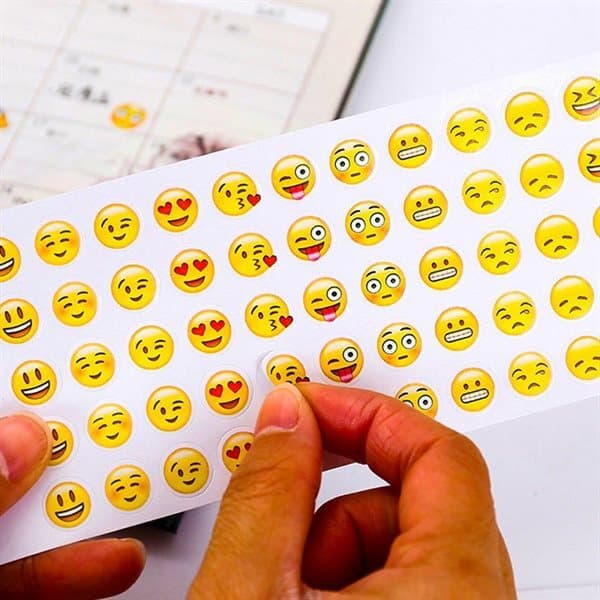 Emoji-klistermærker