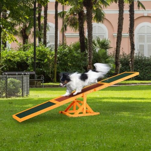 Cadeira de Agilidade PawHut com Superfície Antiderrapante, Multicolorida, para Treinamento de Cães