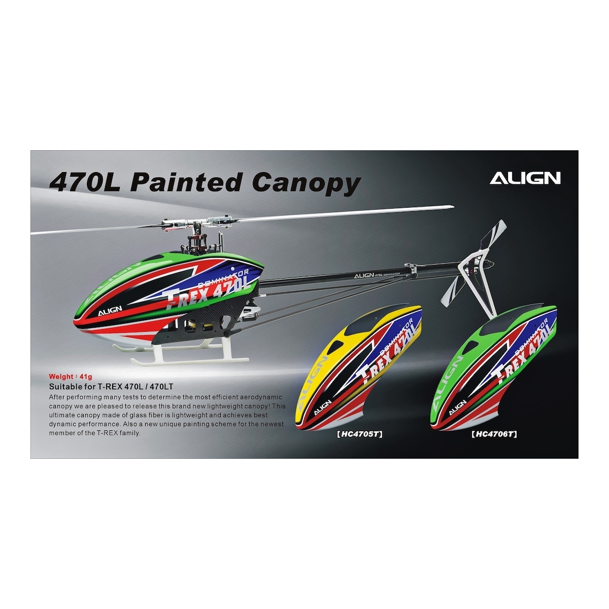 HC4705T 470L Painted Canopy