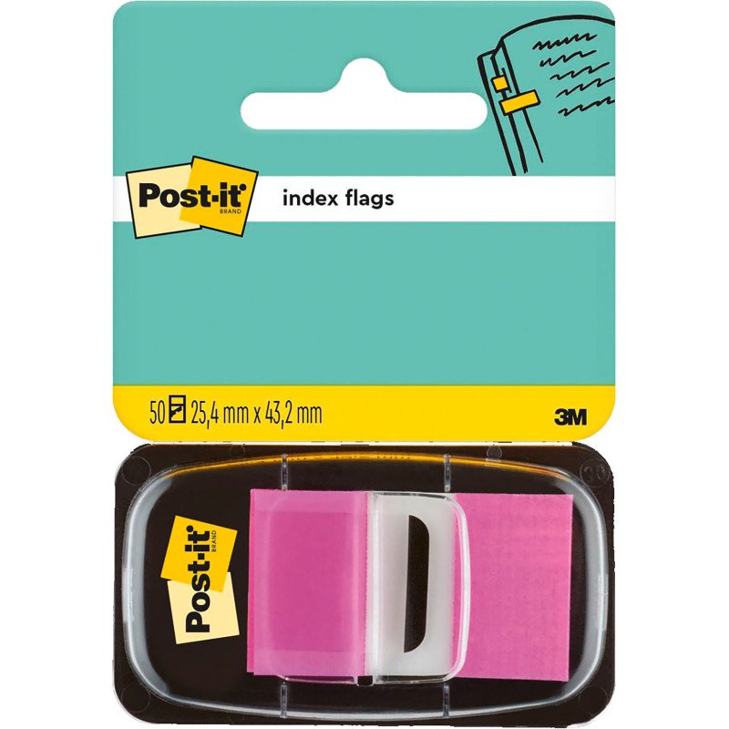 Marque-pages large Post-it - distributeur de 100 feuilles