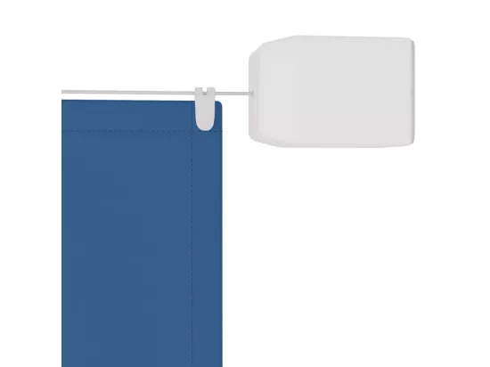 Auvent vertical Bleu 100x420 cm Tissu oxford