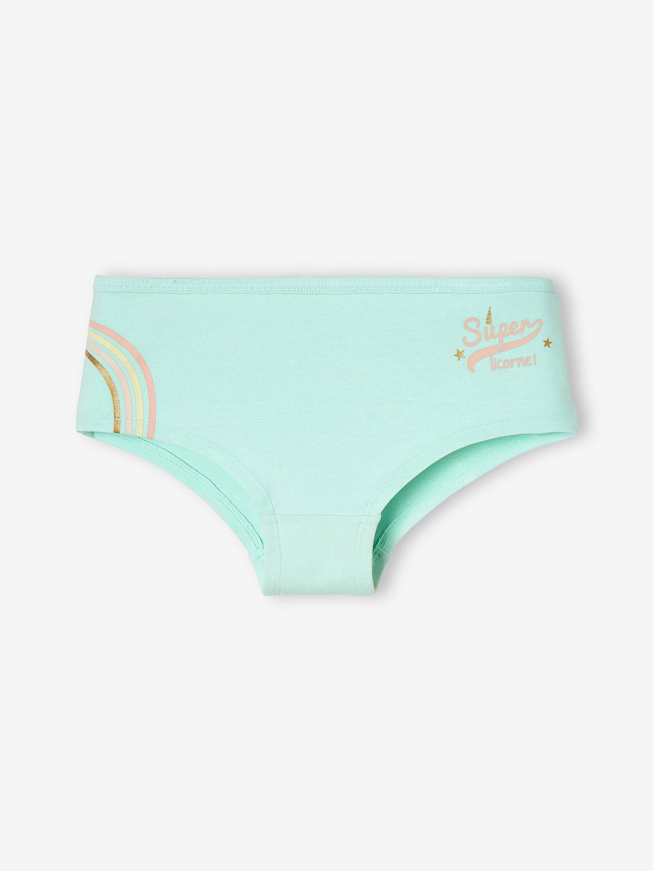 Pacote com 5 shorts rosa claro para meninas