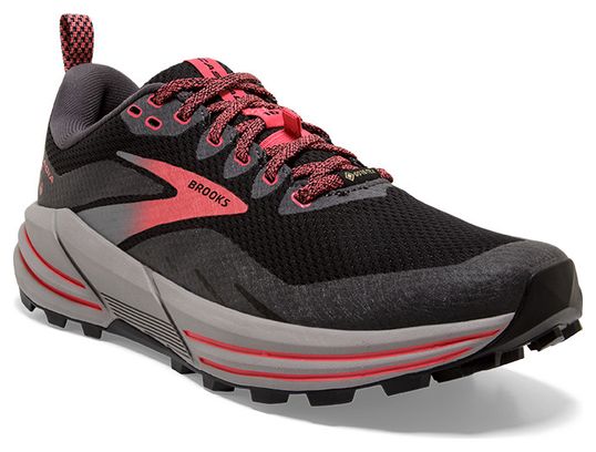 Chaussures de Trail Femme Brooks Cascadia 16 GTX Noir Rose