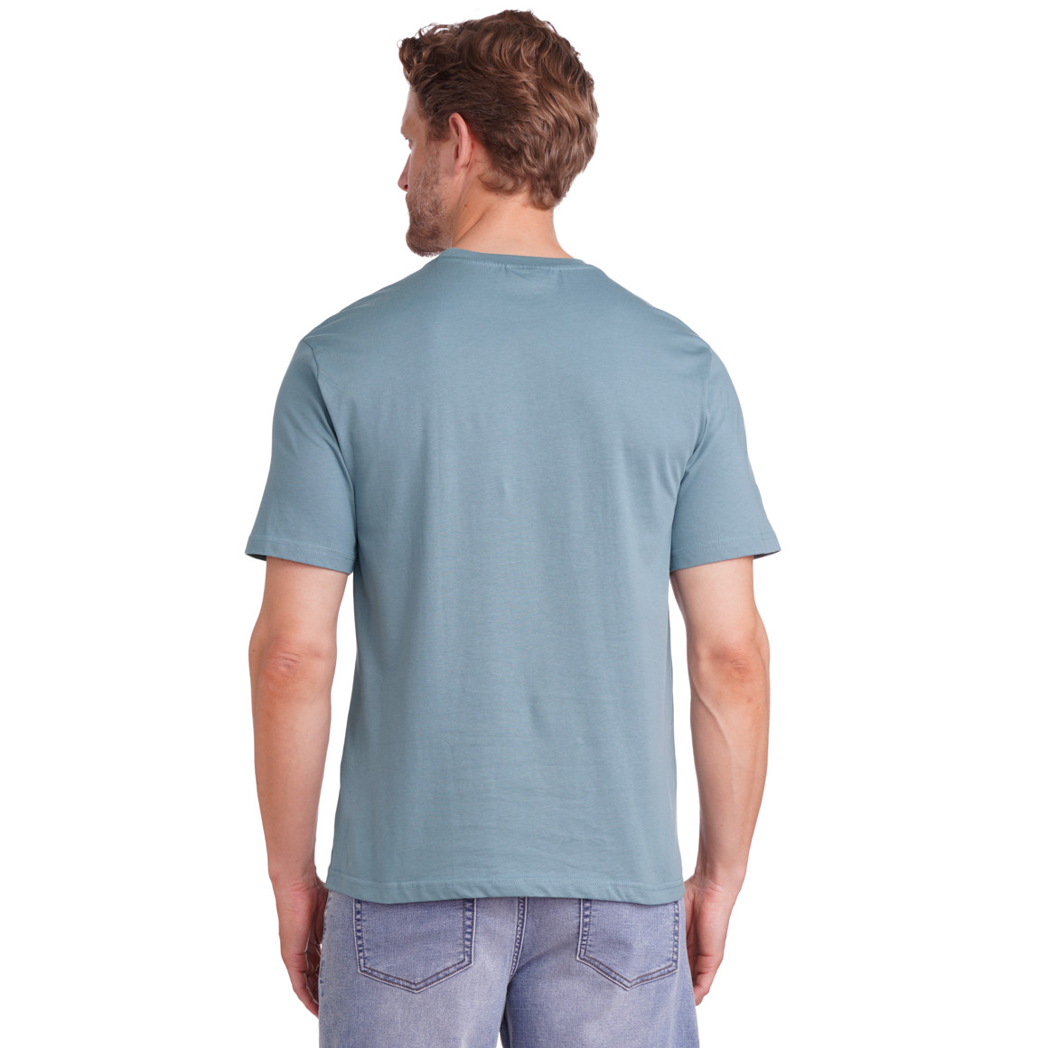 VanVaan Denim Herren T-Shirt aus Bio-Baumwolle blau