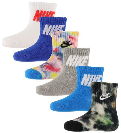 Nike Strømper - Ankle - 6-Pak - Multifarvet