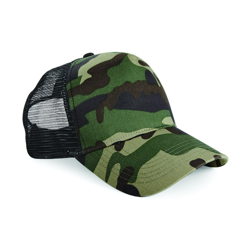 Boné camuflado respirável Beechfield