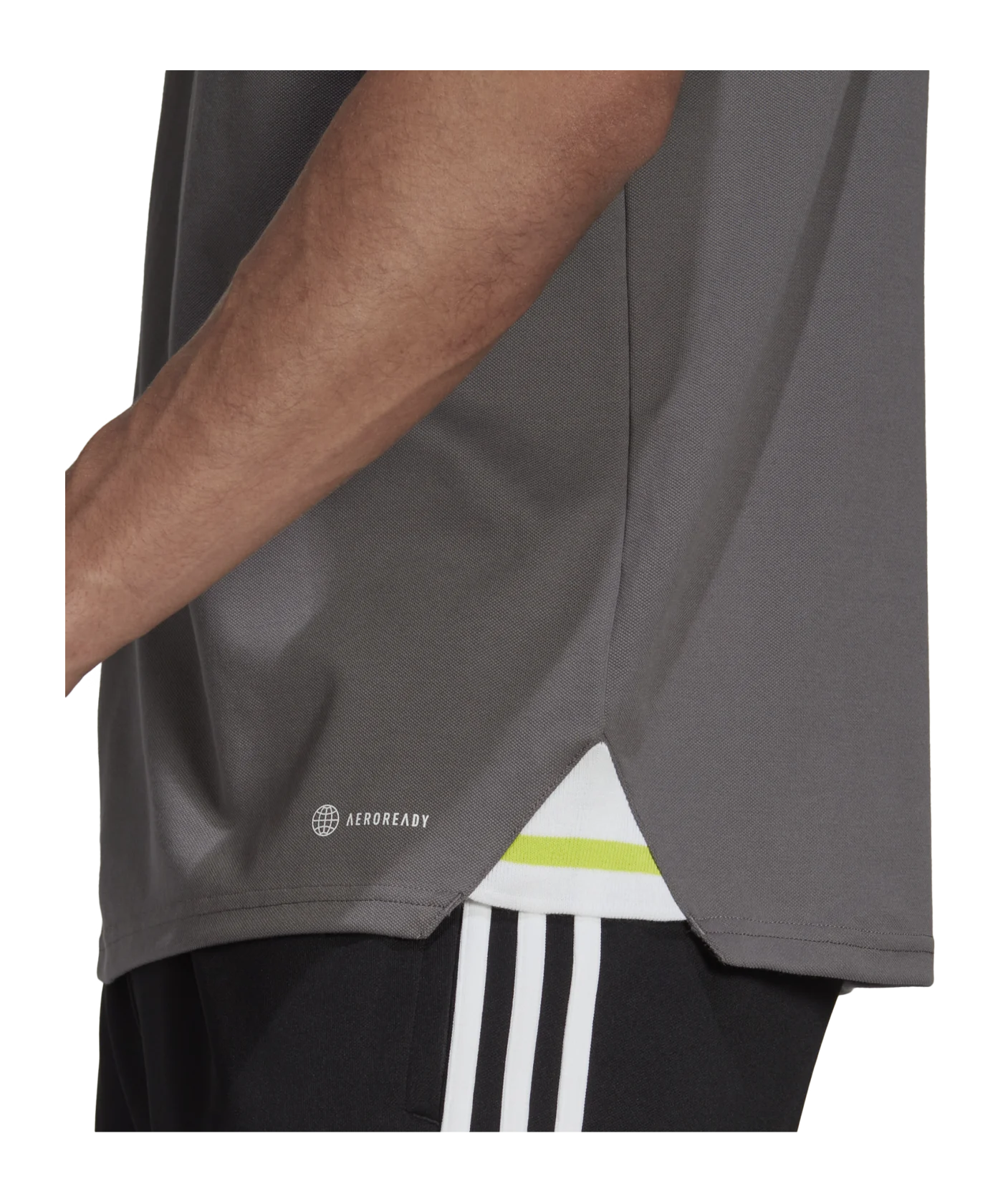 adidas Condivo 22 Poloshirt Grau Weiss