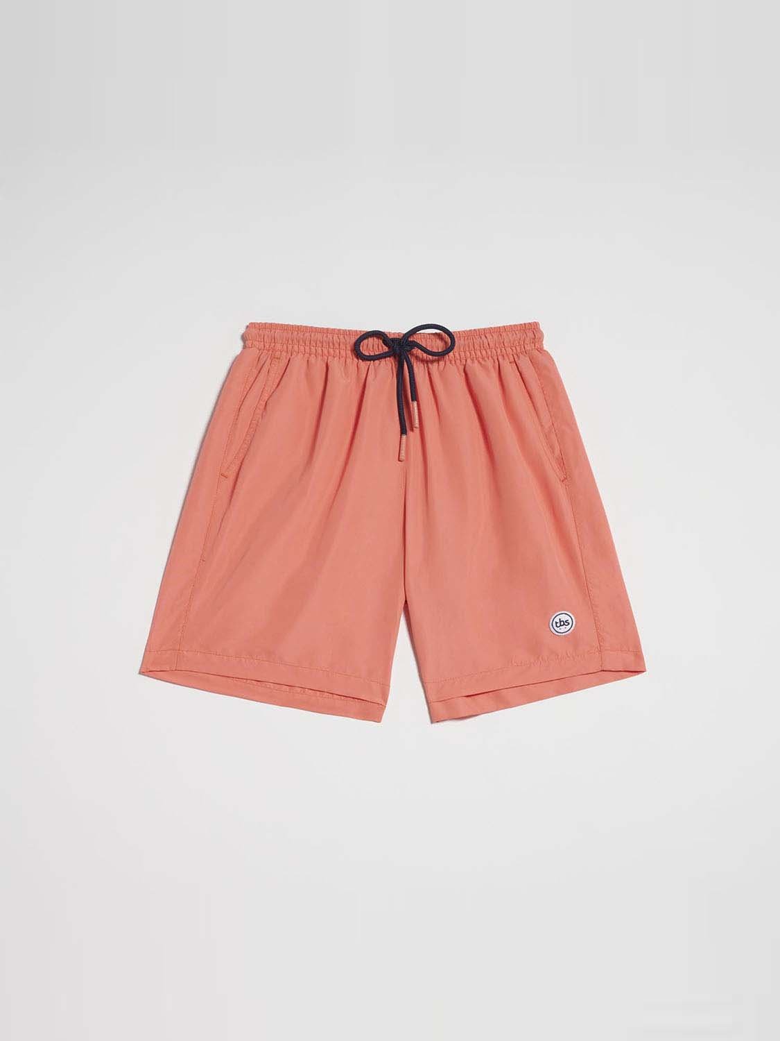 Short de Bain Fabriqué en France Orange